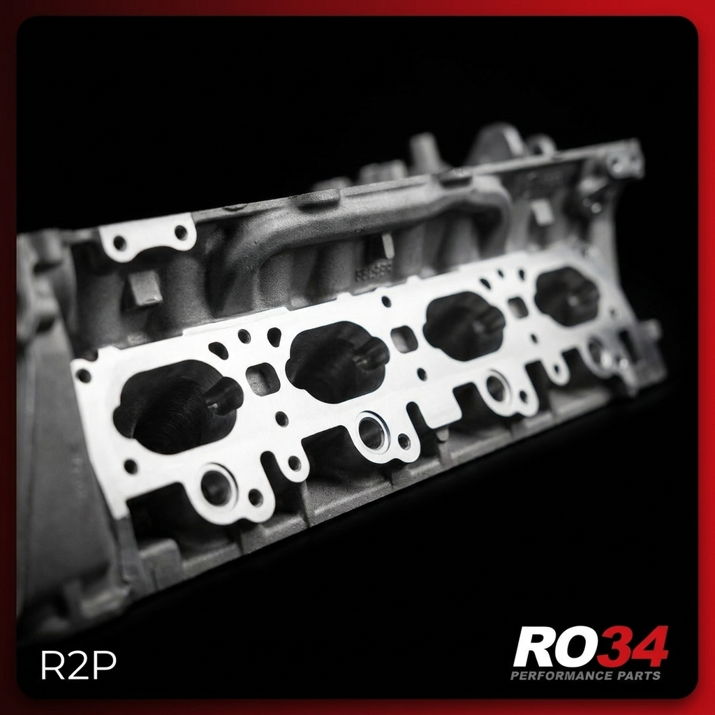 R2P EA888 Cylinder Cover - CNC Machined Detail - RO34