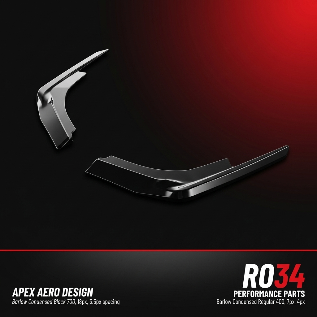 Apex Aero Design BMW M4 F82 Splitter - RO34 Performance Parts