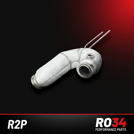 R2P Hyundai i20N Heat Insulated Downpipe - RO34 Performance Parts