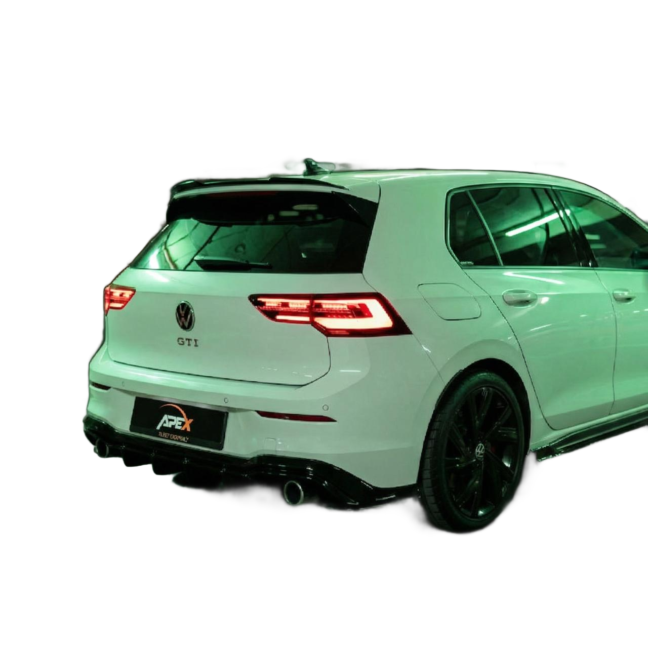 Apex Aero Design 7-piece body kit for Volkswagen Golf Mk8 GTI, gloss black