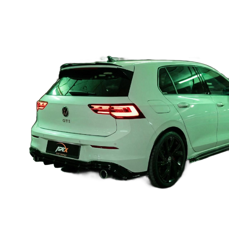 Apex Aero Design 7-piece body kit for Volkswagen Golf Mk8 GTI, gloss black