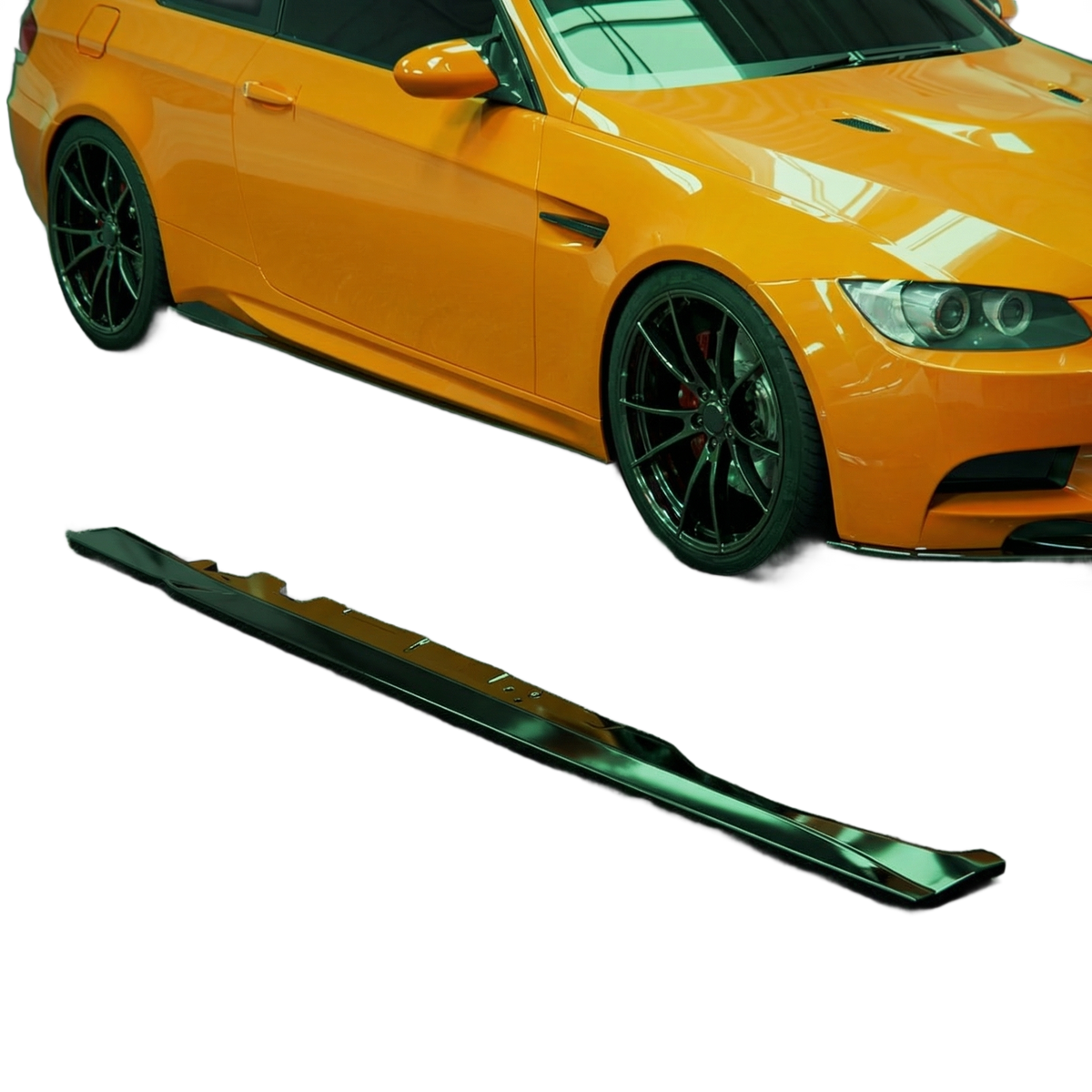 Apex Aero Design side skirts for BMW M3 E92/E93, gloss black