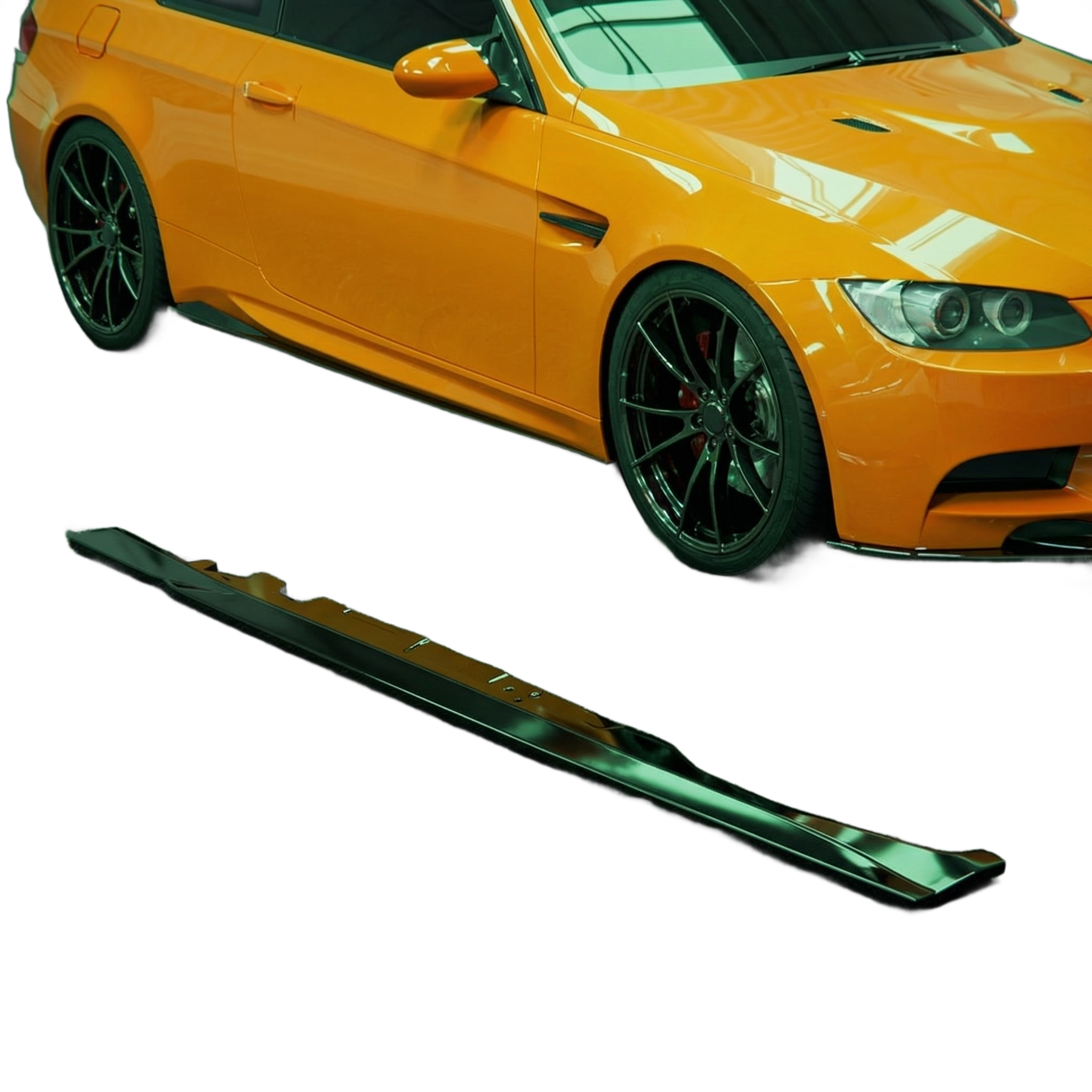 Apex Aero Design side skirts for BMW M3 E92/E93, gloss black
