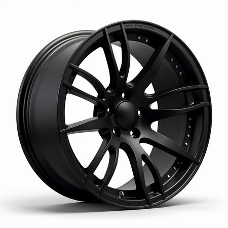 MSW 18 inch matte black forged alloy rims
