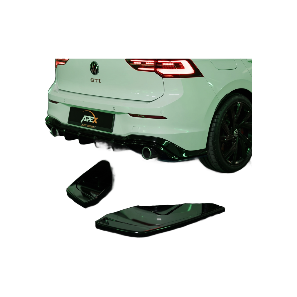 Apex Aero Design - VW Golf Mk8 GTI (2020-2024) - Rear Side Splitter
