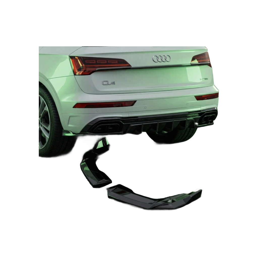 Apex Aero Design - Audi SQ5/Q5 S-Line Mk2 Facelift (2020-2024) - Rear Side Splitter