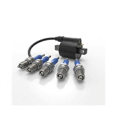 Performance spark plugs and ignition coil
